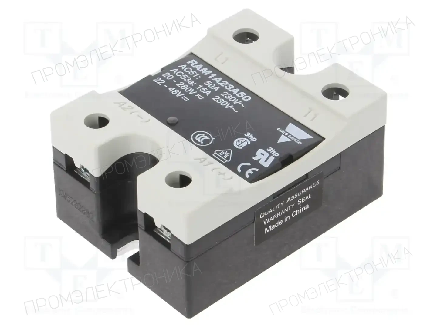 CARLO GAVAZZI RAM1A23A50 — Реле SSR однофазные