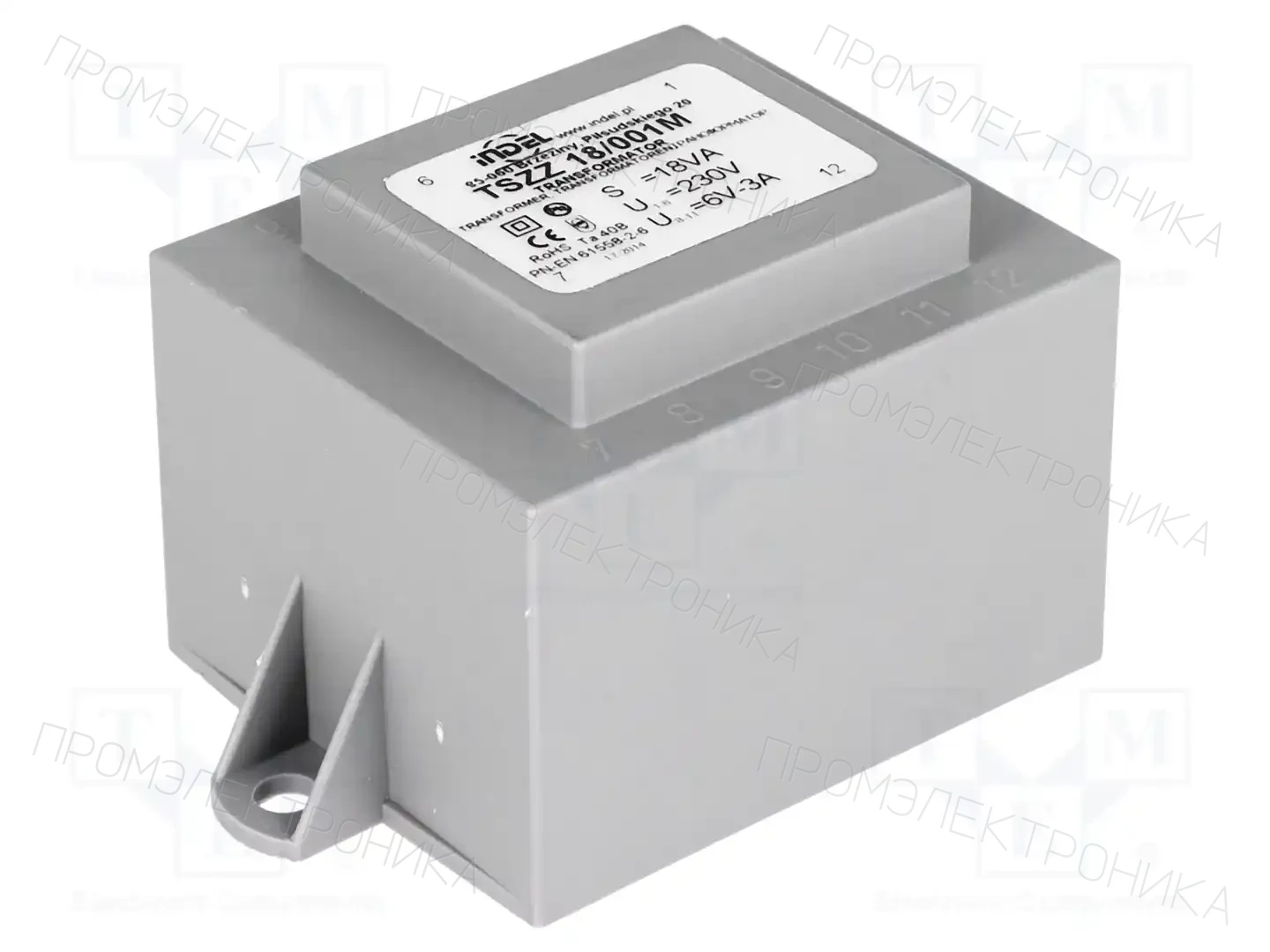 INDEL TSZZ18/001M — Трансформаторы PCB