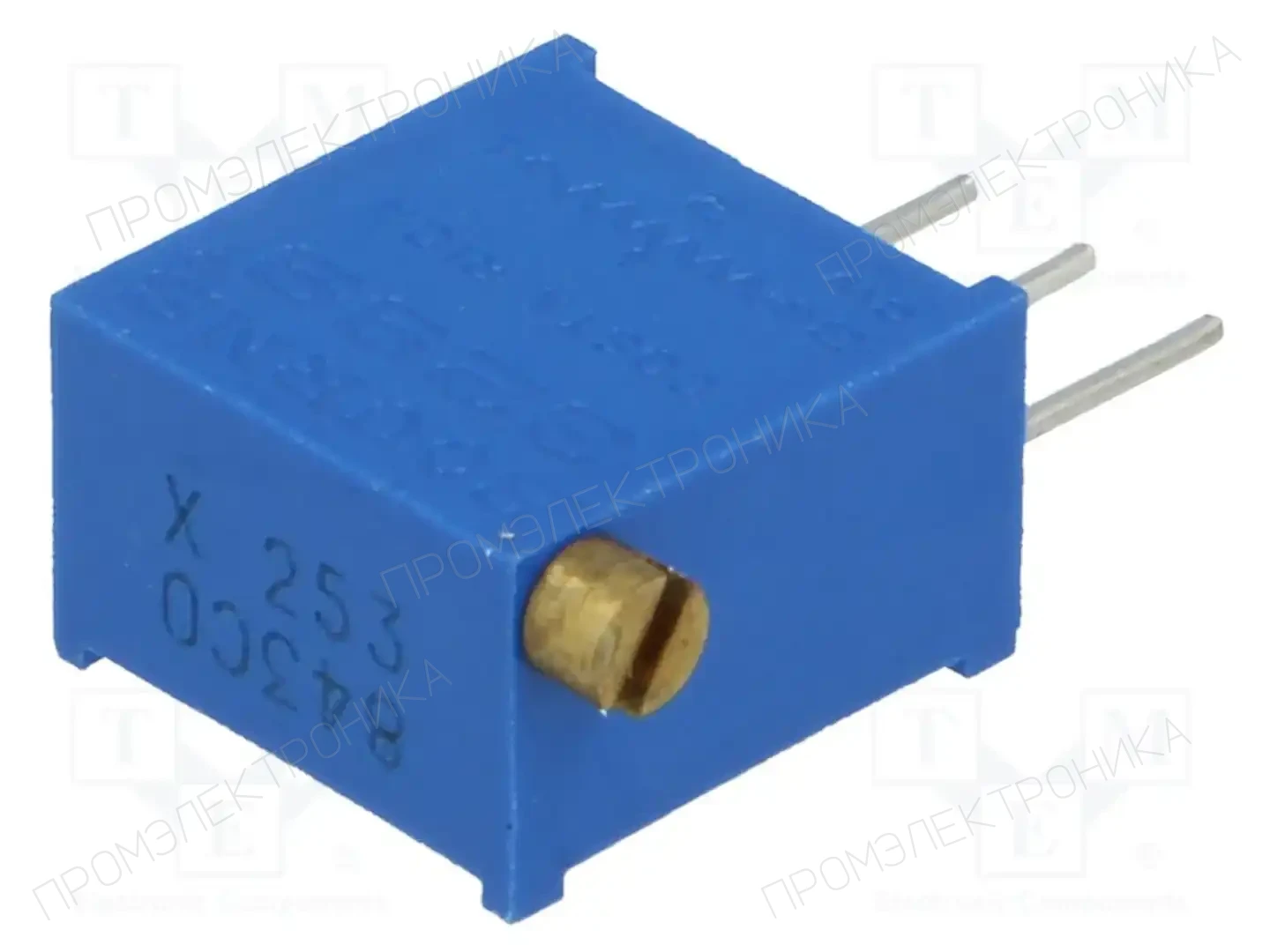 BOURNS 3299X-1-253LF — Потенциометры THT многооборотные 3/8 дм