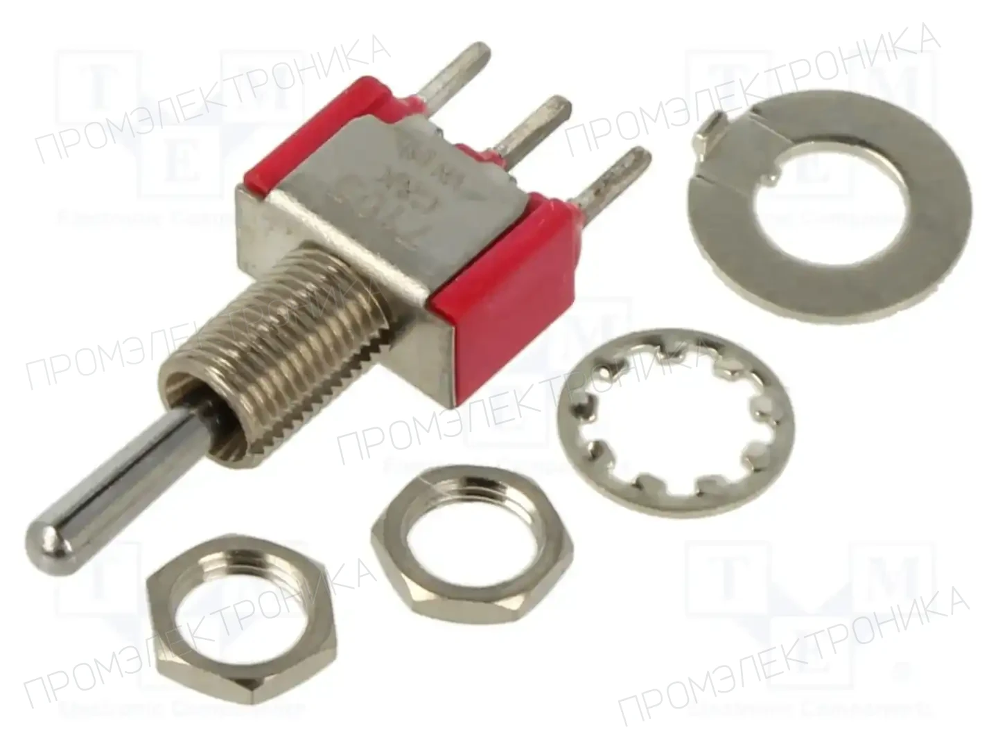 C&K 7105SYCQE — Переключатели рычажные