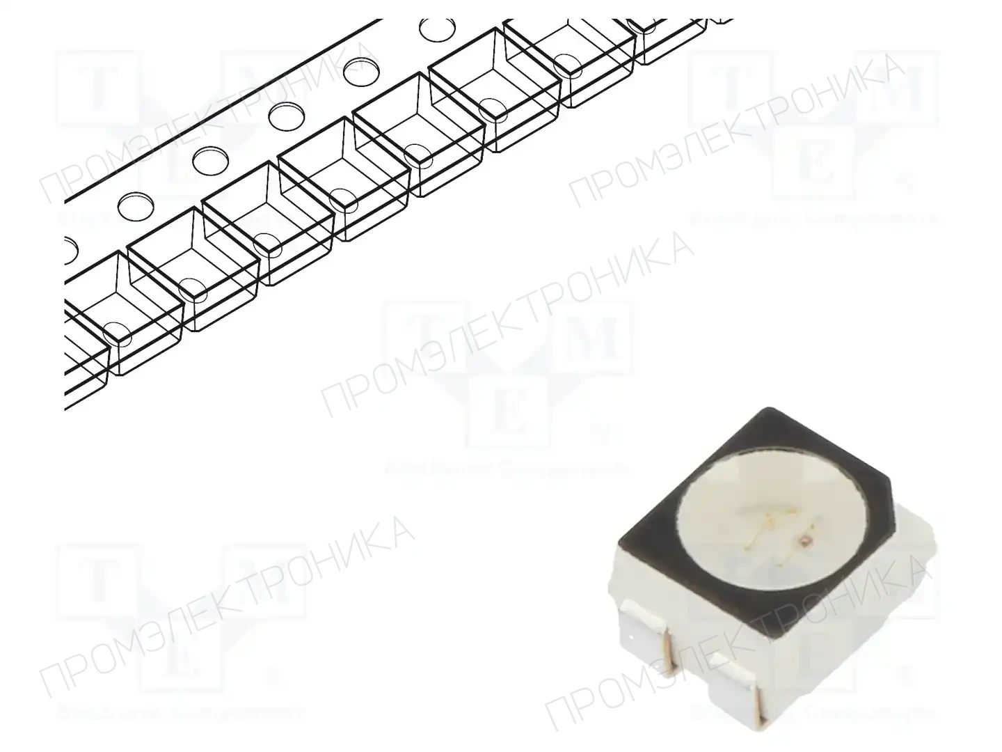 REFOND RF-P5RA30BS-B23(WE) — Светодиоды SMD цветные