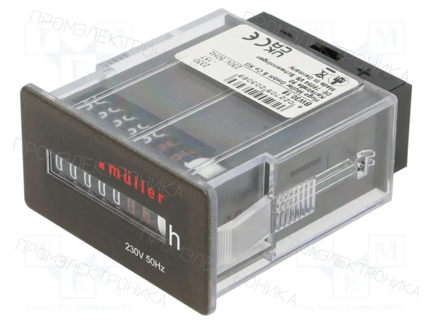 MÜLLER BW3018-23050 — Счетчики рабочего времени