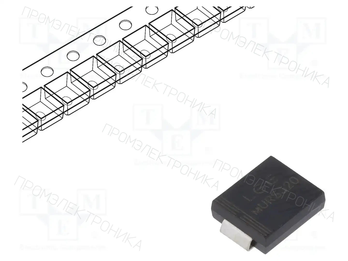 LUGUANG ELECTRONIC MURS160 — Универсальные диоды SMD