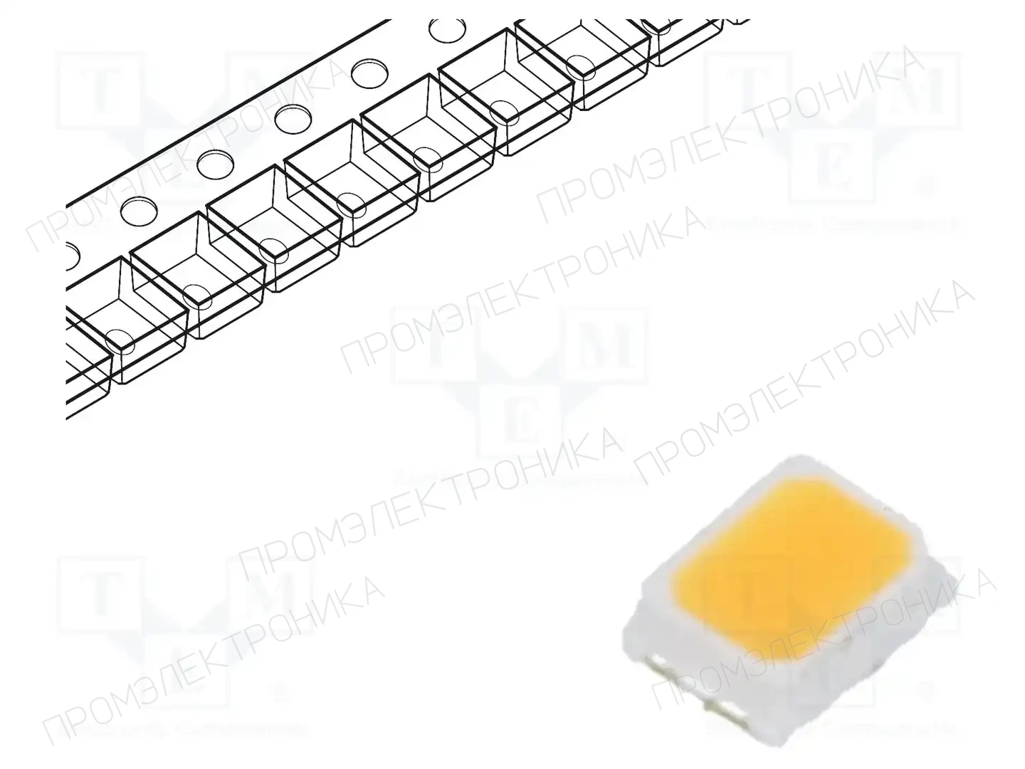 REFOND RF-27TI16DS-EE-Y — Светодиоды SMD белые