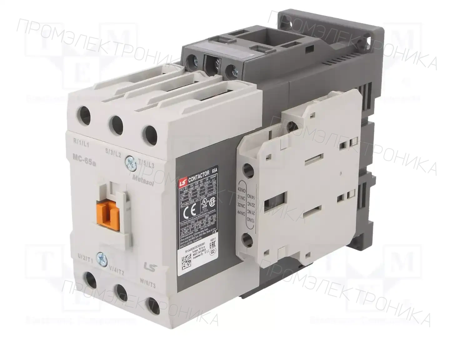 LS ELECTRIC MC-65A 24VDC 1A1B — Контакторы - главные модули