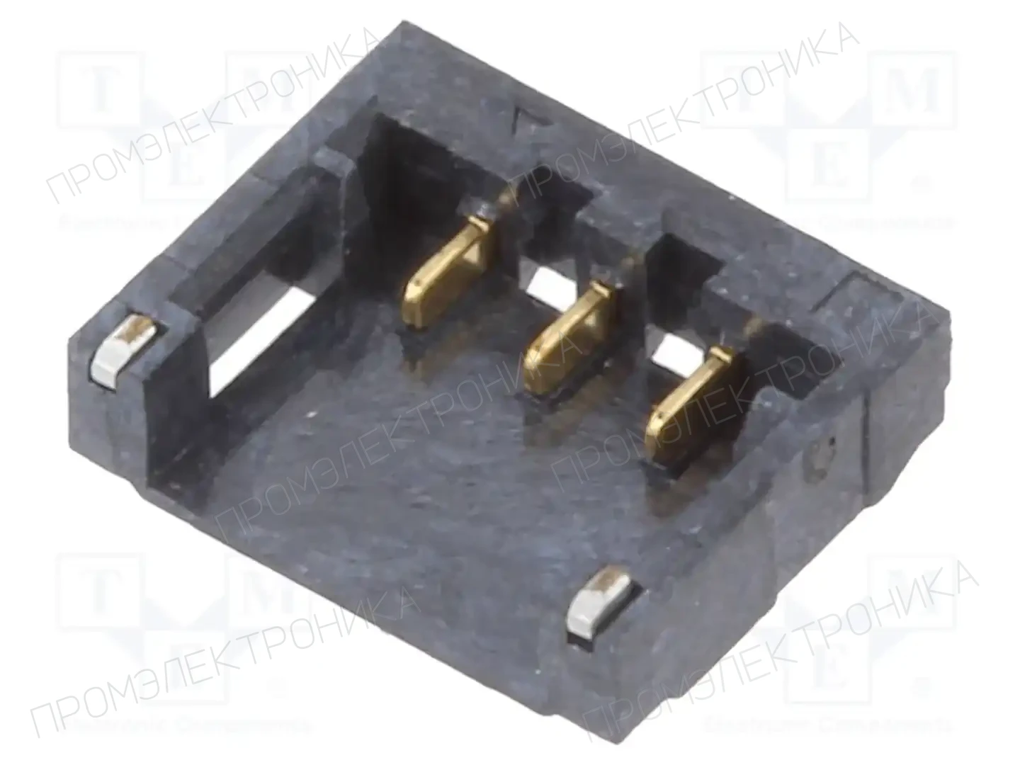 ADAM TECH 12SH-A4-03-GS-SMT-BK — Разъeмы сигнальные растр 1,20мм
