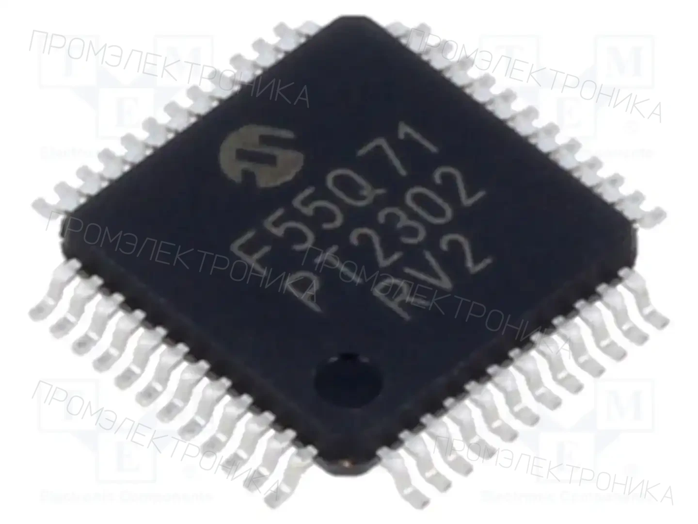 Microchip Technology PIC18F55Q71-I/PT — Линейка PIC 8-bit