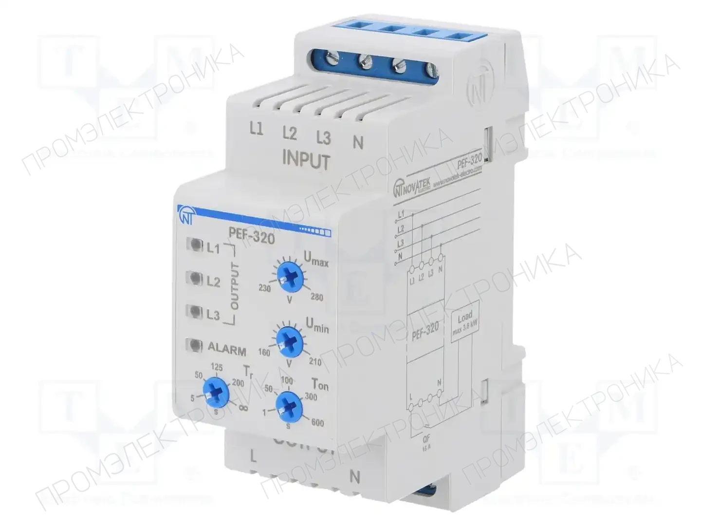 NOVATEK ELECTRO PEF-320 — Контрольные реле