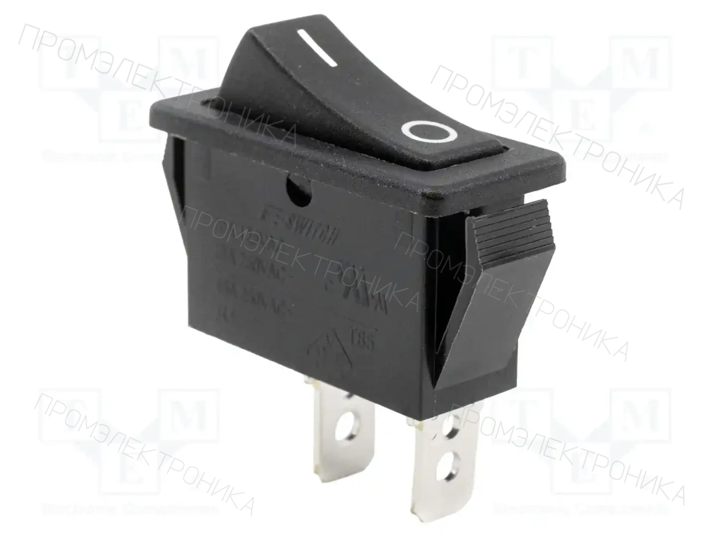 E-SWITCH R4ABLKBLKFF0 — Переключатели типа Rocker