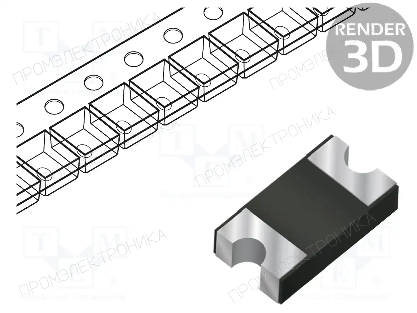 BOURNS CD214A-R12000R — Универсальные диоды SMD