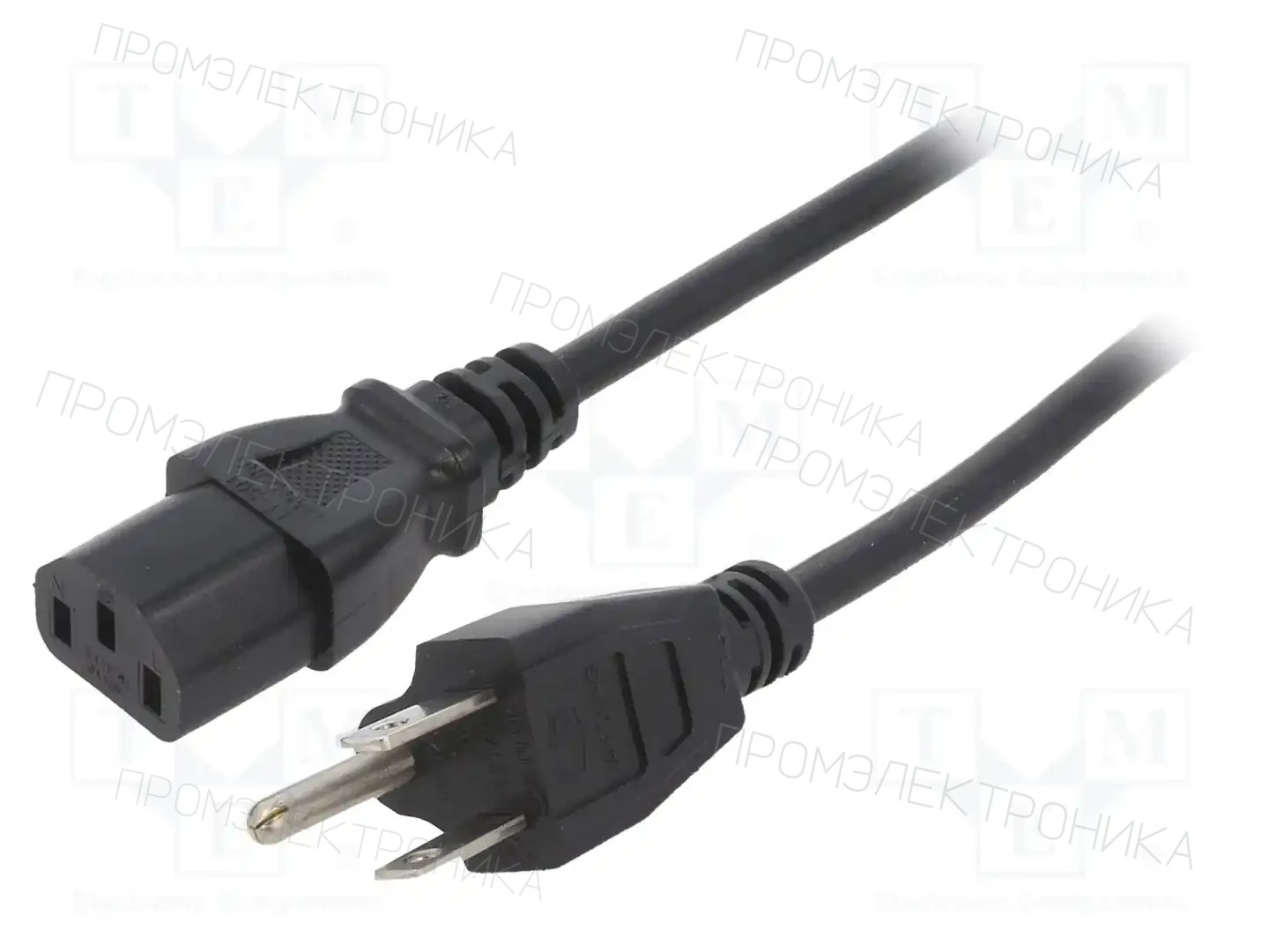 LIAN DUNG LT-202+501 SVT 18/3 105C BLK 1M — Кабели питания компьютерные и универс