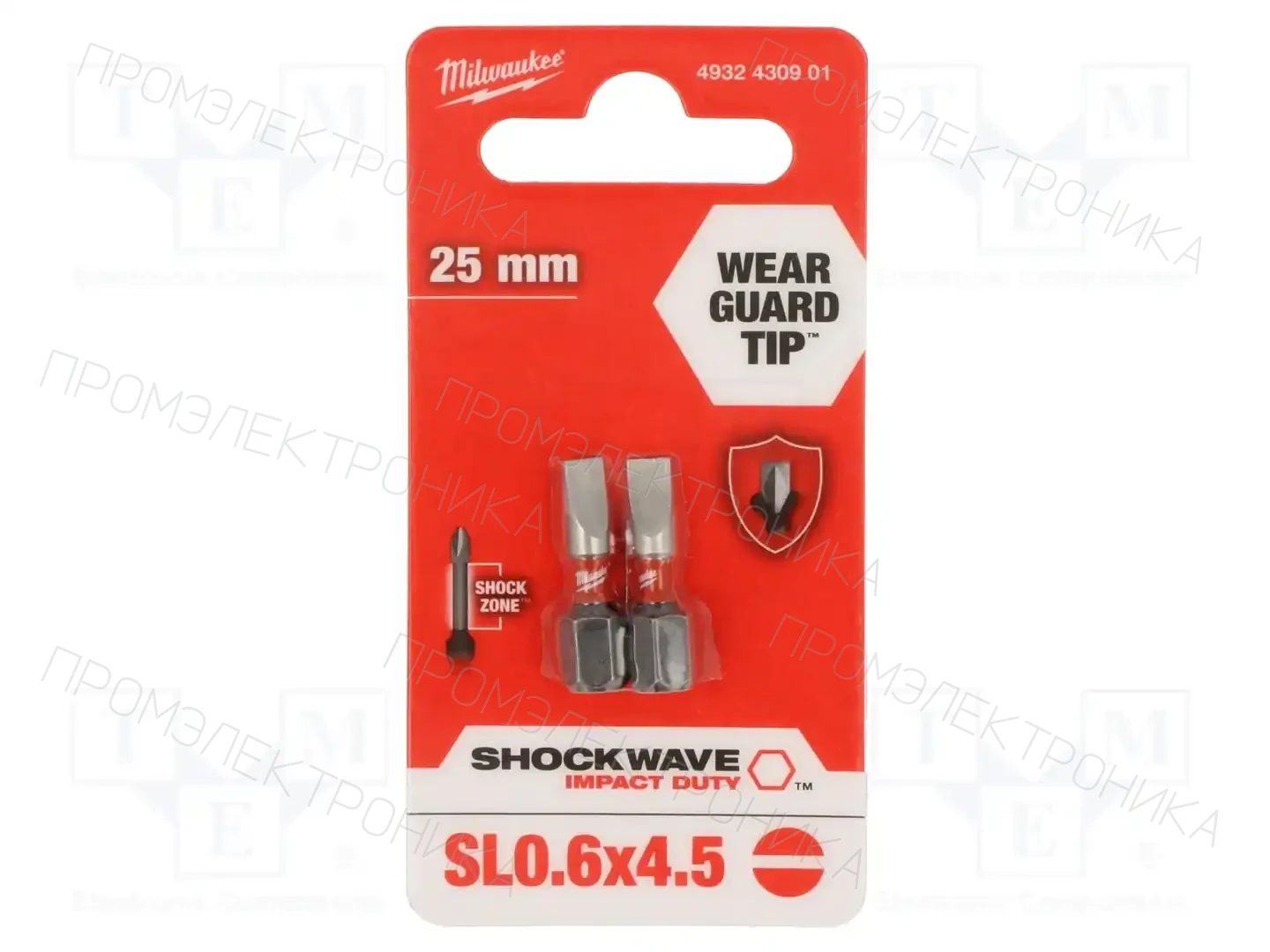 Milwaukee 4932430901 — Наконечники для отверток
