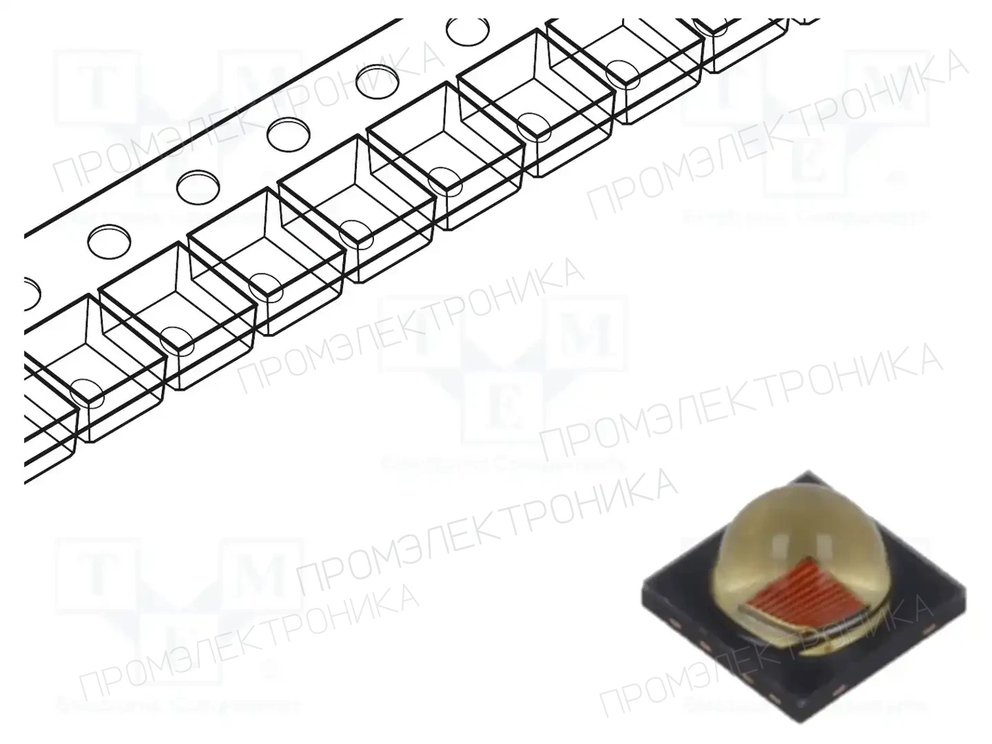 ams OSRAM LA H9GP-JYKZ-24 — Светодиоды мощности цветные - Emitter