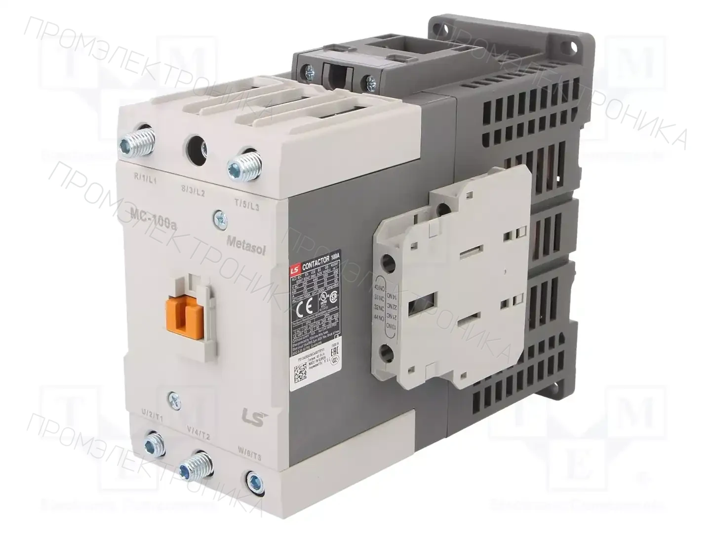 LS ELECTRIC MC-100A 24VDC 1A1B — Контакторы - главные модули