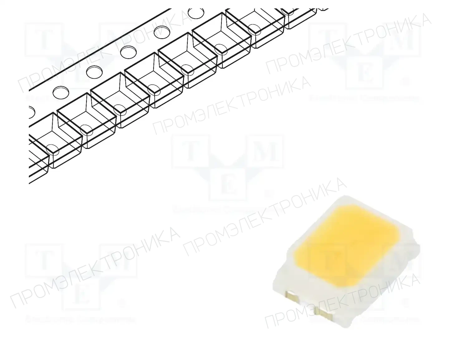 REFOND RF-40TI16DS-EE-Y — Светодиоды SMD белые