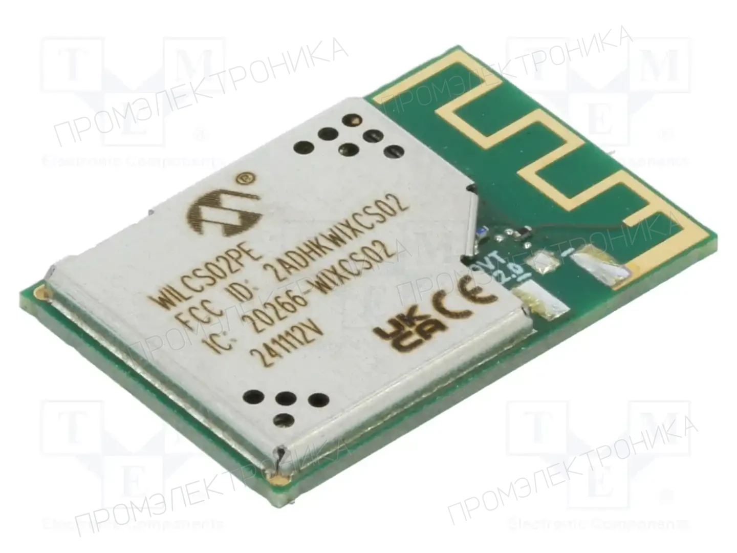 Microchip Technology WILCS02PE-I/100 — Модули IoT (WiFi/Bluetooth)