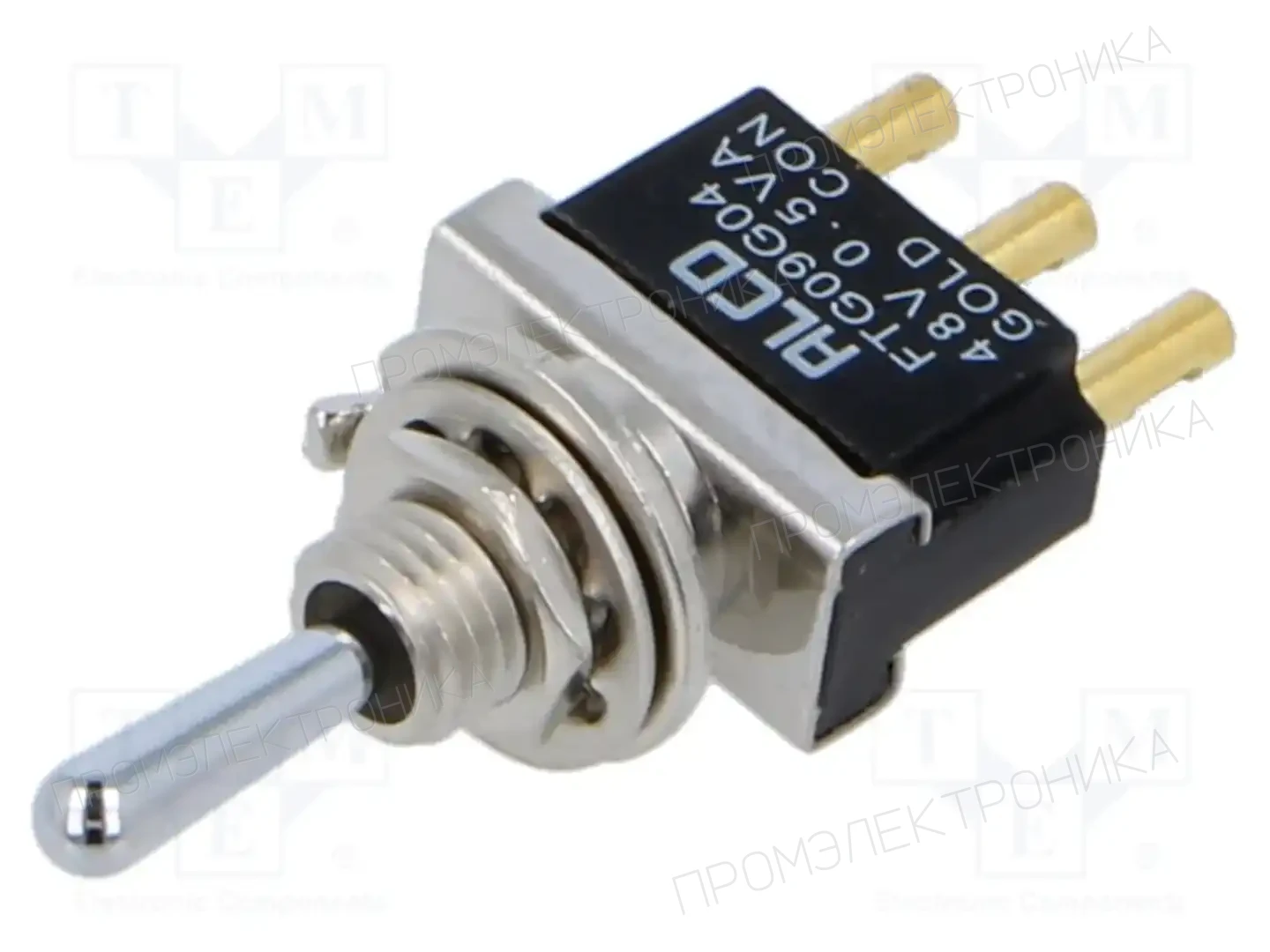 TE Connectivity 3-6437630-8 — Переключатели рычажные
