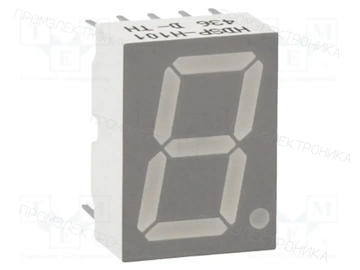 BROADCOM (AVAGO) HDSP-H101 — Светодиодные дисплеи 7-сегментные