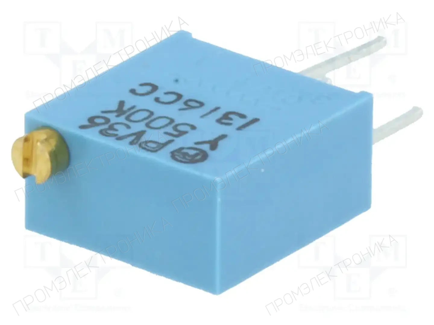BOURNS PV36Y504C01B00 — Потенциометры THT многооборотные 3/8 дм