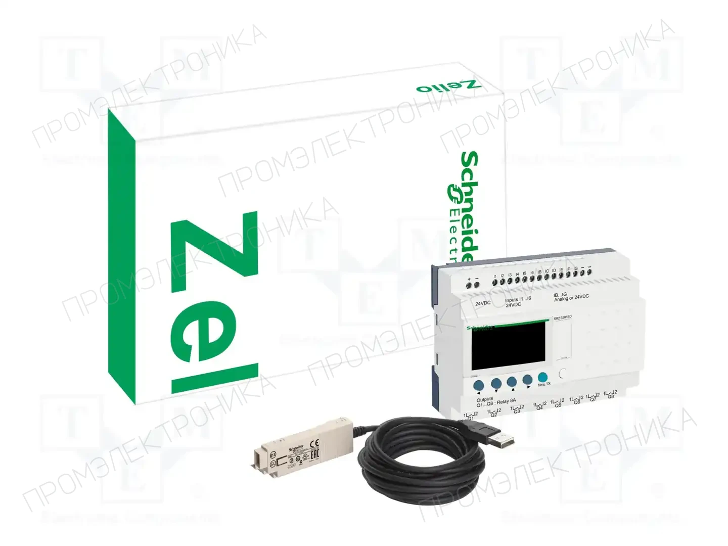 SCHNEIDER ELECTRIC SR2PACK2BD — Реле прогр. основные модули
