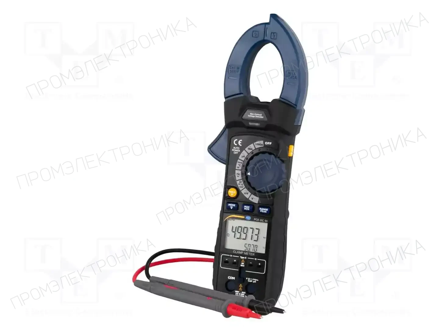 PCE INSTRUMENTS PCE-DC 50 — Измерители и клещевые насадки AC/DC