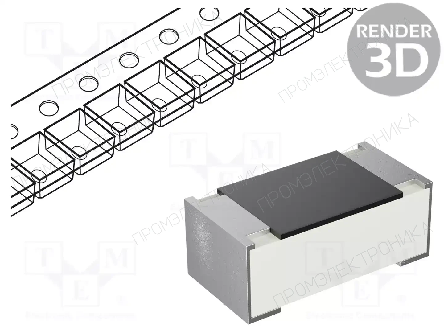 VISHAY CRCW020149R9FNTDBC — Резисторы SMD