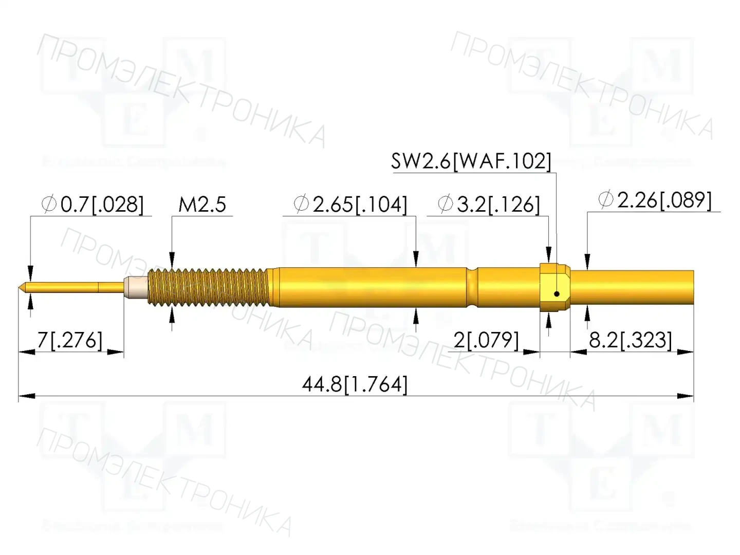 INGUN DPS-465-0002 — Измерительные щупы