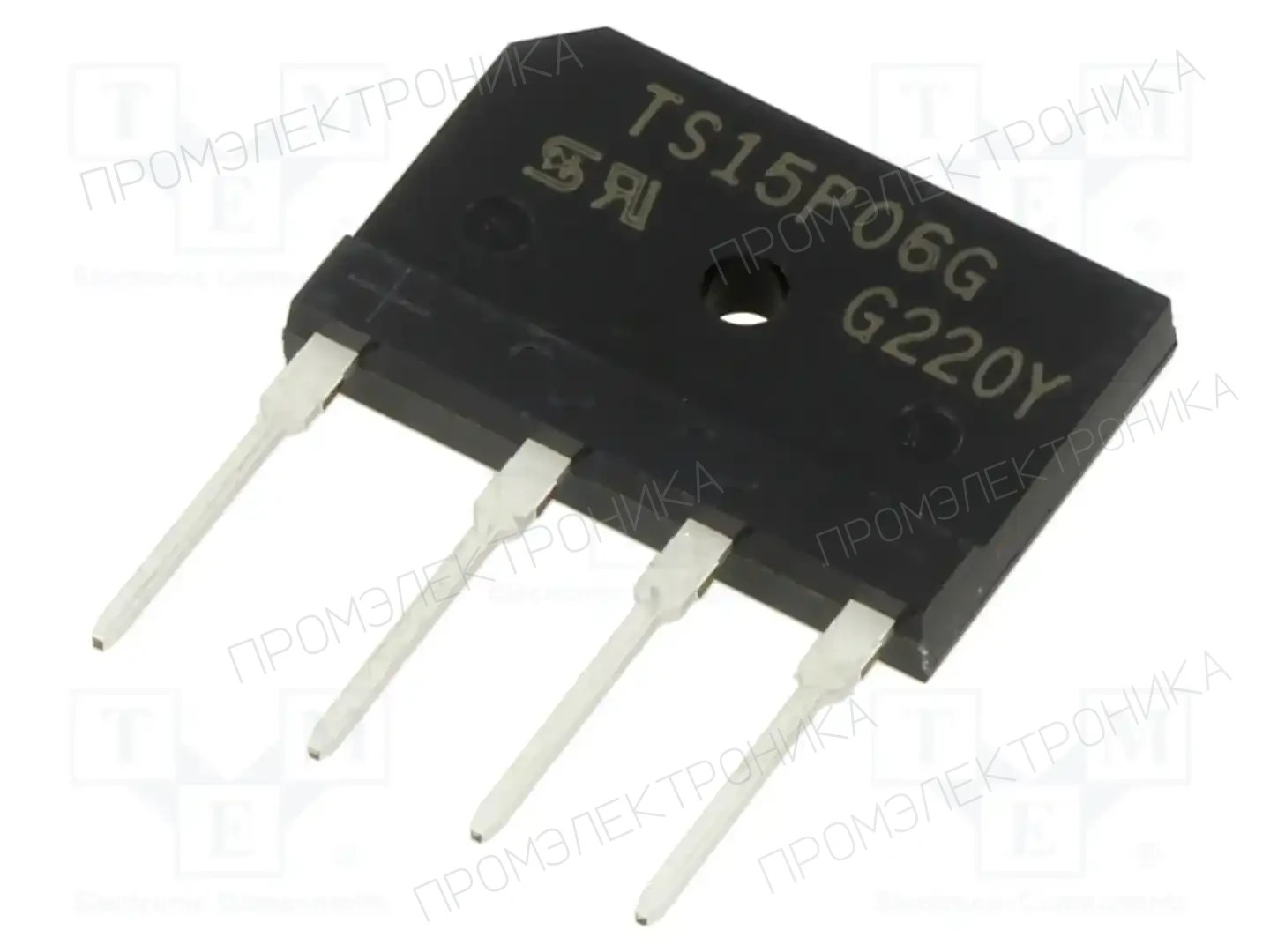 TAIWAN SEMICONDUCTOR TS15P06G — Однофазные мосты диодные плоские