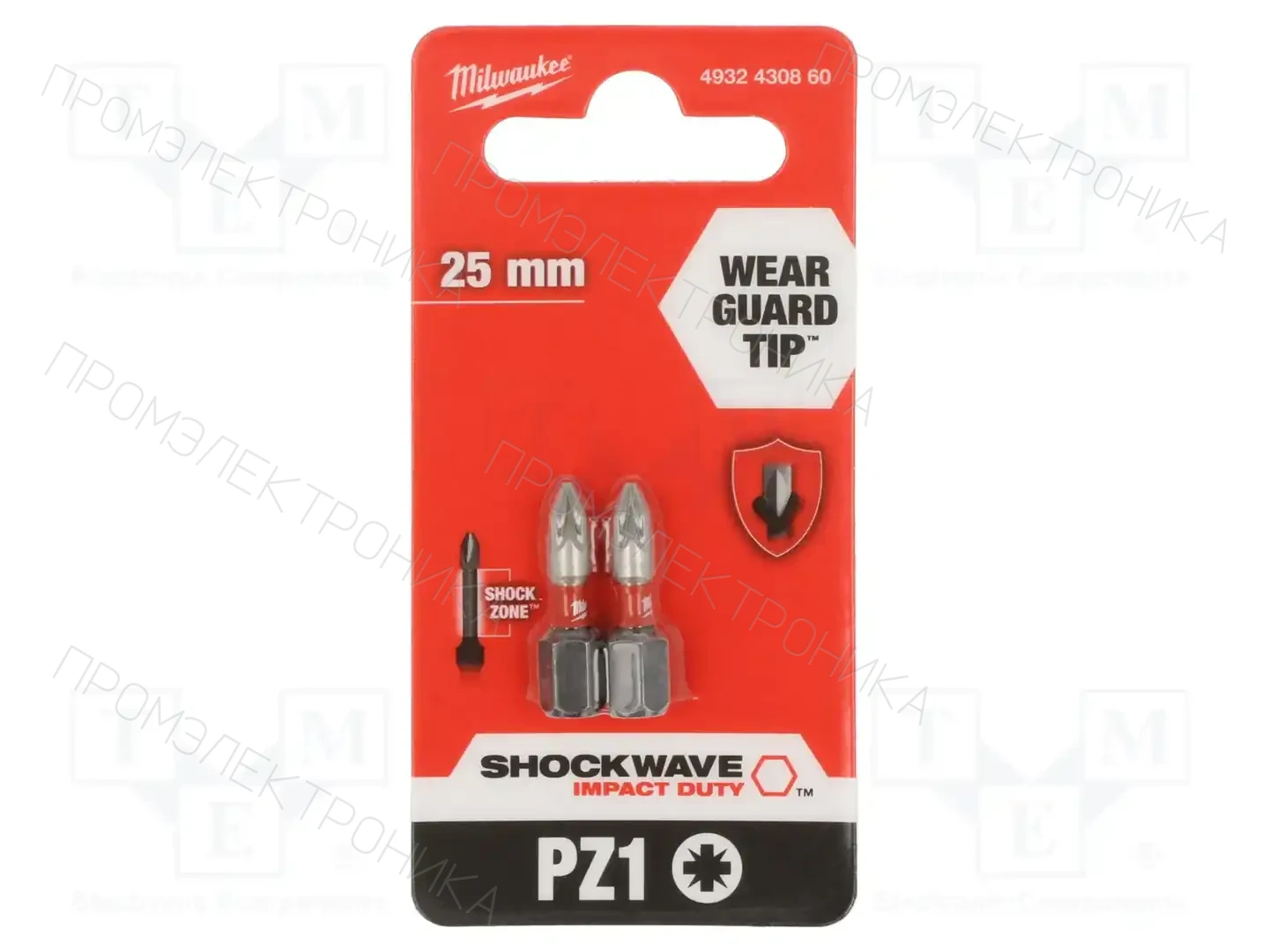 Milwaukee 4932430860 — Наконечники для отверток