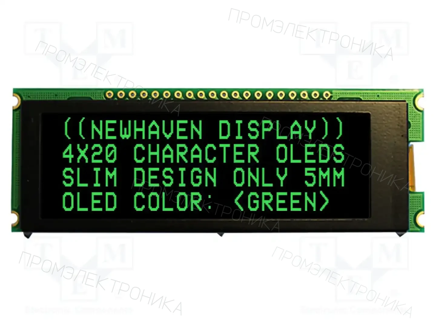 NEWHAVEN DISPLAY INTERNATIONAL NHD-0420CW-AG3 — Дисплеи OLED буквенно-цифровые