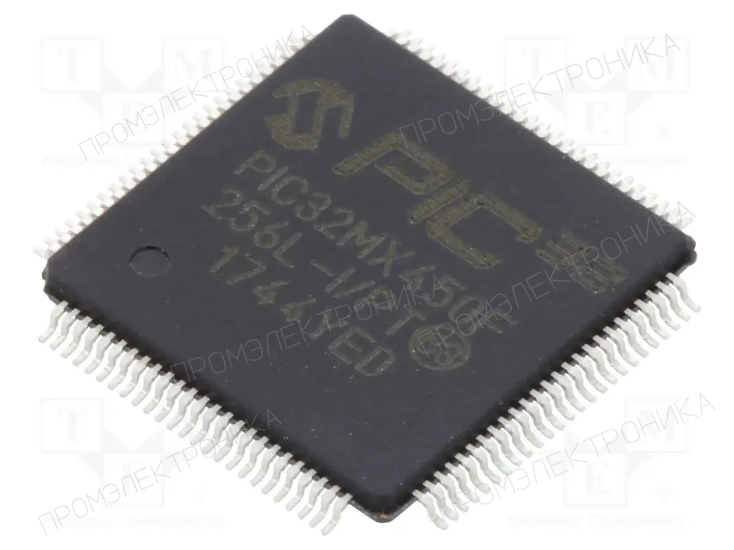 Microchip Technology PIC32MX450F256L-I/PT — Линейка PIC32 32-bit