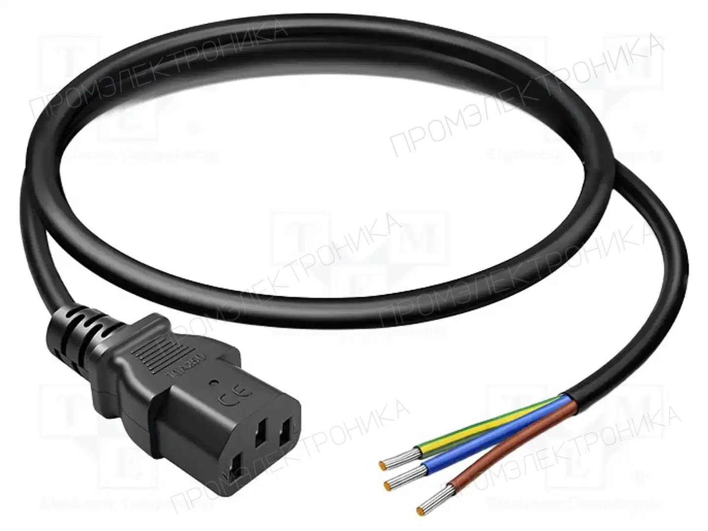 QOLTEC 54614 — Кабели питания компьютерные и универс