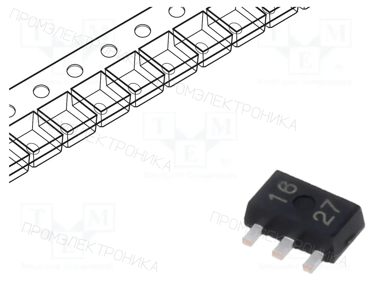 TOREX XC6201P332PR-G — Стабилизаторы напряжения нерегулир. LDO