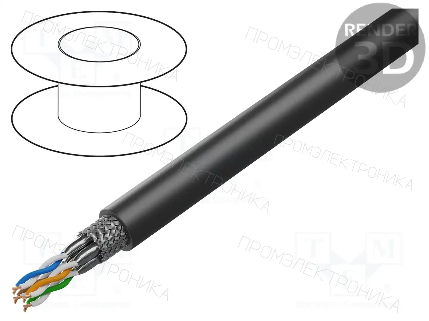 BELDEN 74005NH.07500 — Провода промышленные Ethernet