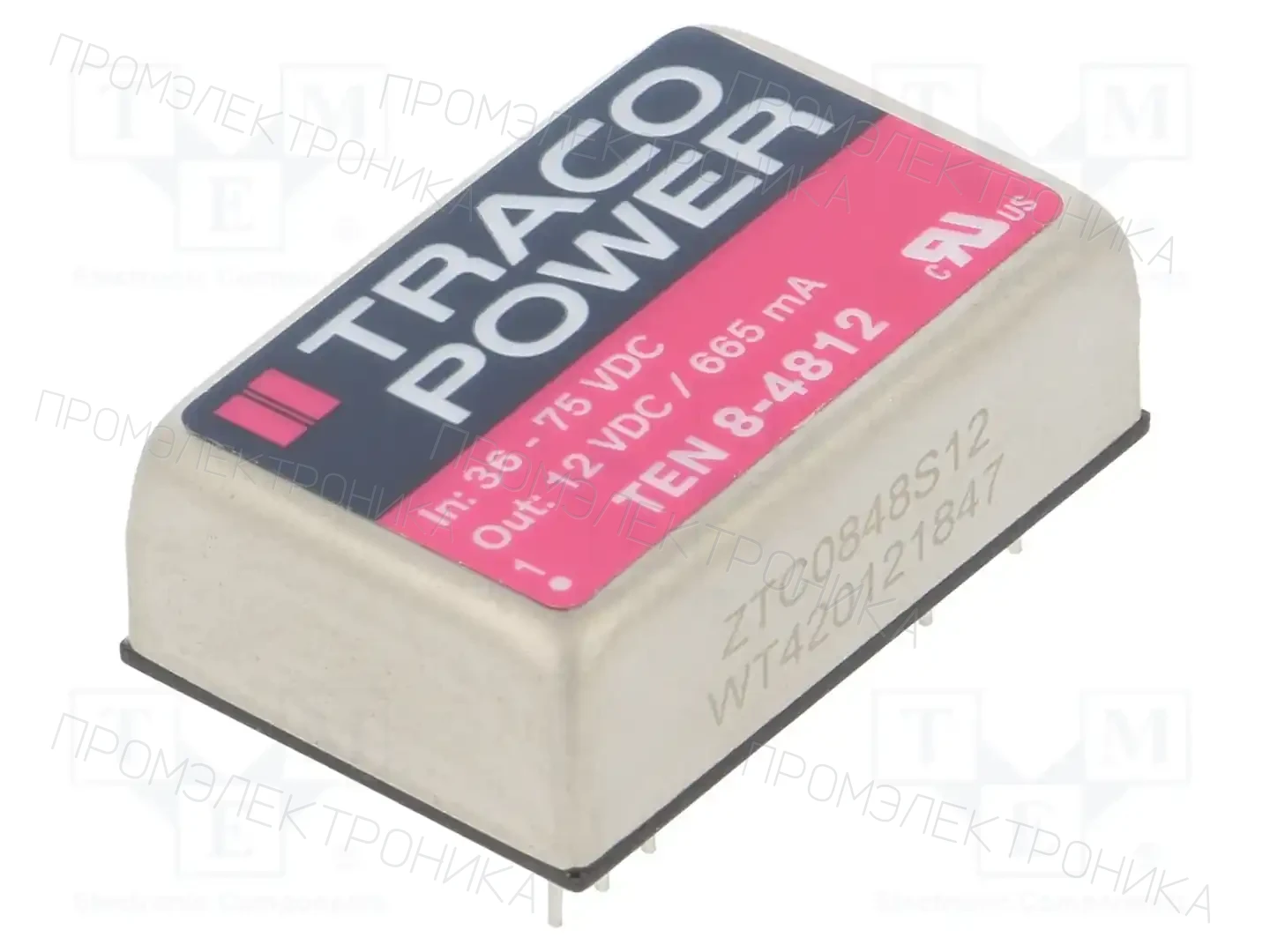 TRACO POWER TEN 8-4812 — Преобразователи DC/DC