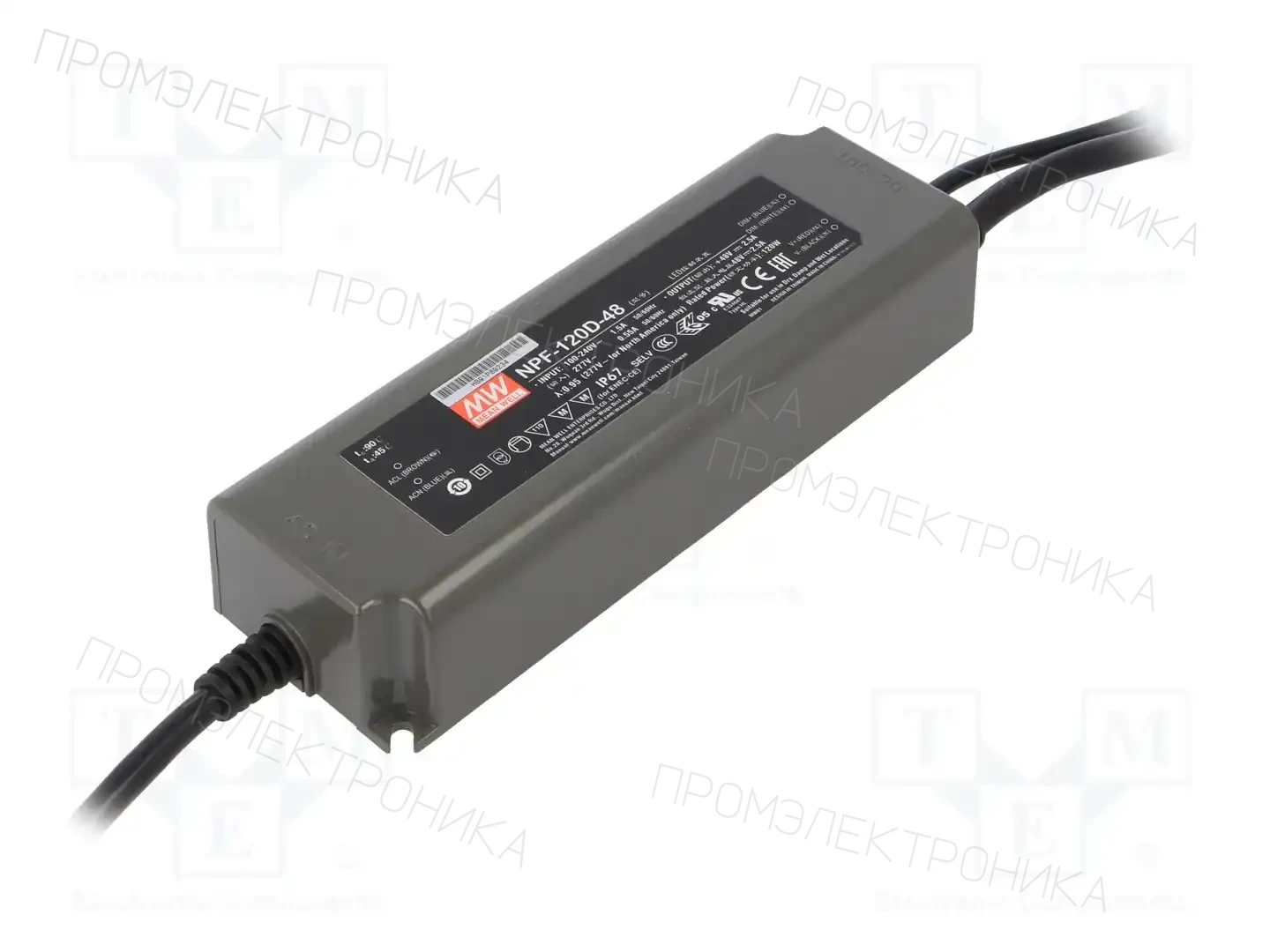 MEAN WELL NPF-120D-48 — Блоки питания для LED