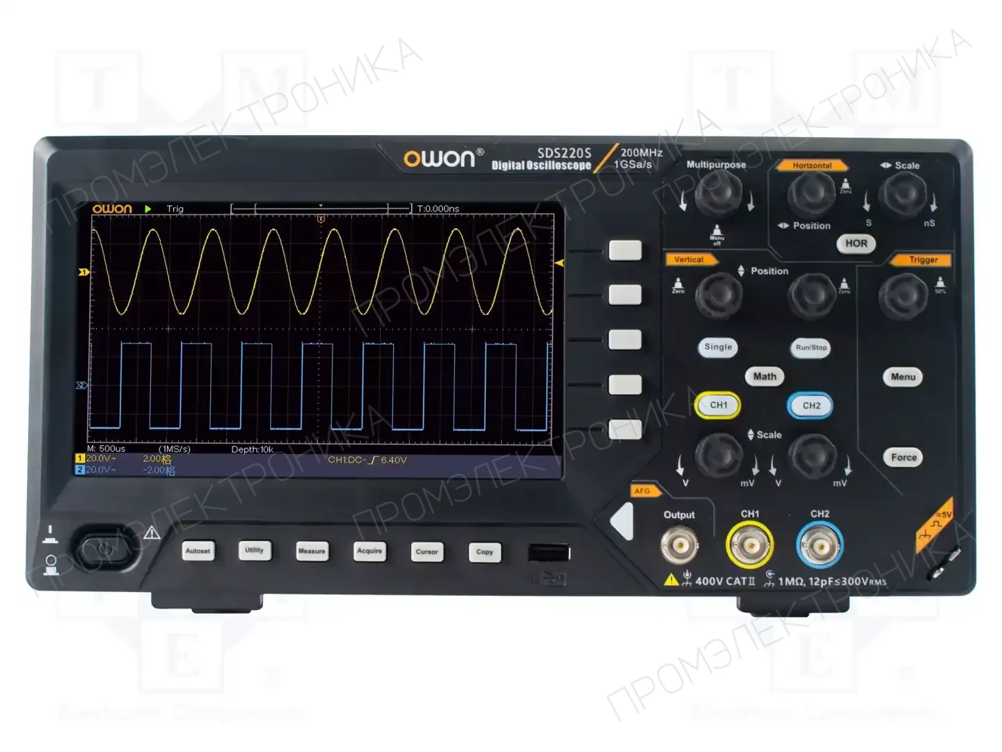OWON SDS220S — Осциллоскопы цифровые