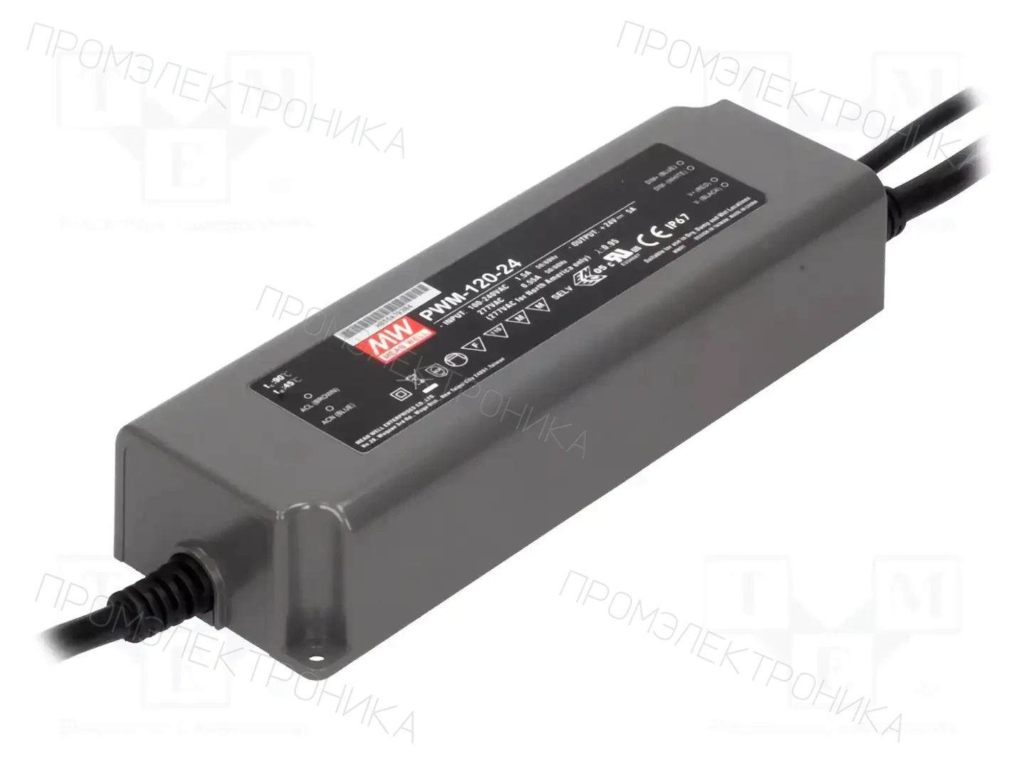 MEAN WELL PWM-120-24 — Блоки питания для LED