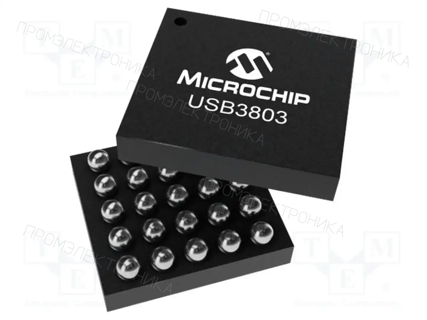 Microchip Technology USB3803C-1-GL-TR — Микросхемы - интерфейс USB