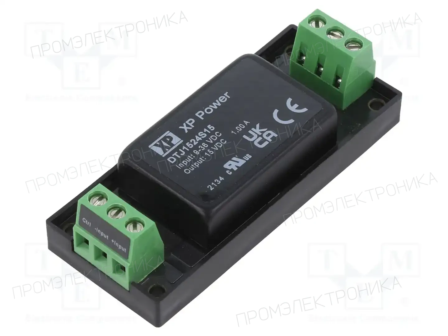 XP POWER DTJ1524S15 — Преобразователи DC/DC