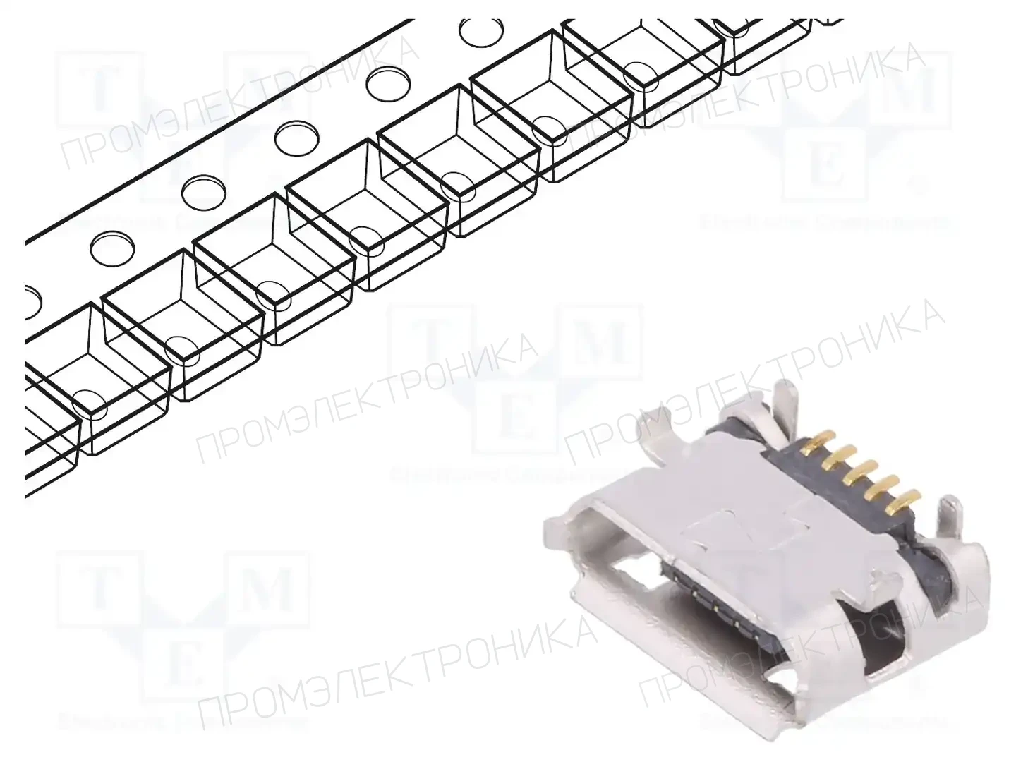AMPHENOL COMMUNICATIONS SOLUTIONS 10118194-0001LF — Разъeмы USB и IEEE1394
