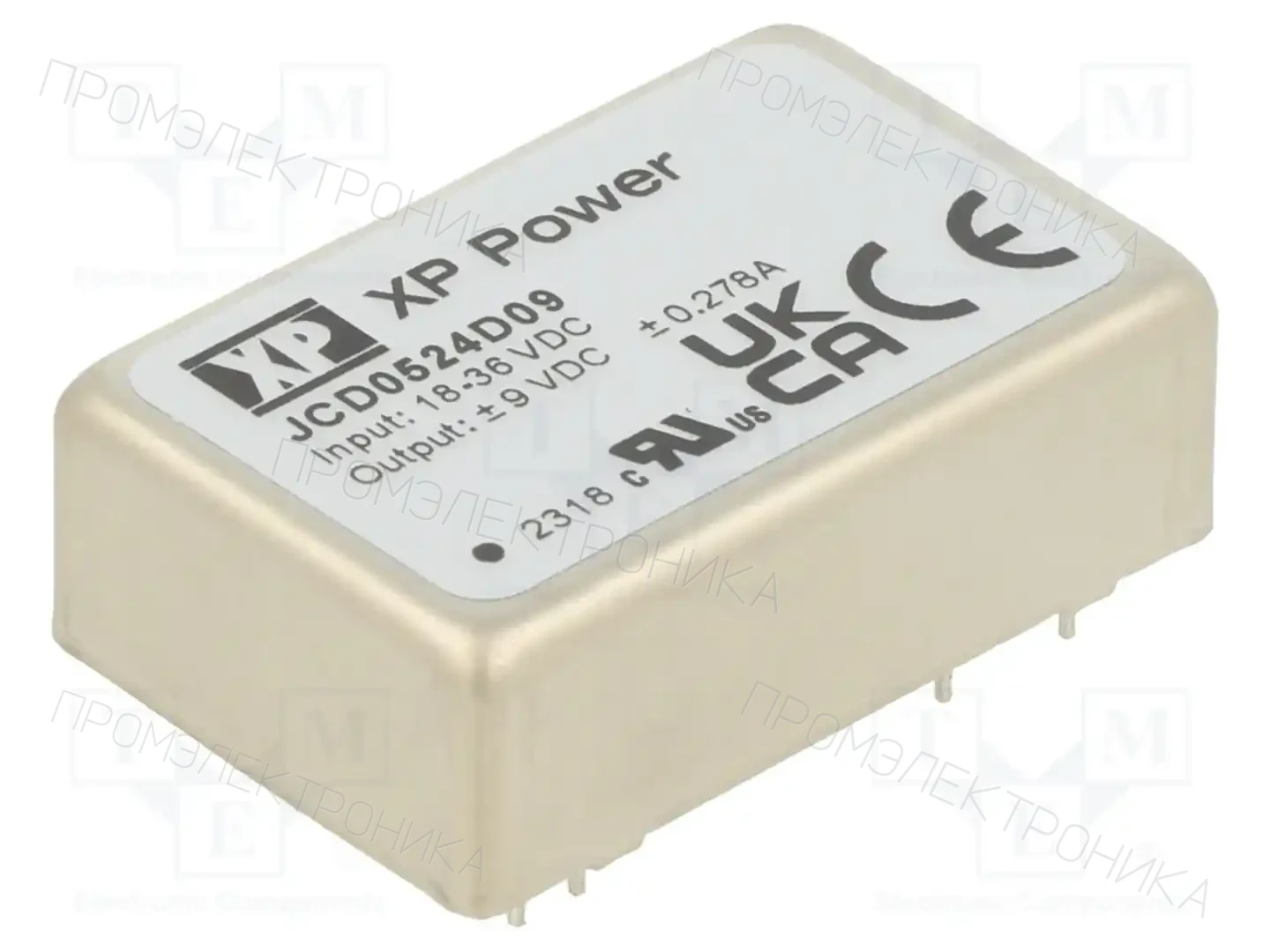 XP POWER JCD0524D09 — Преобразователи DC/DC