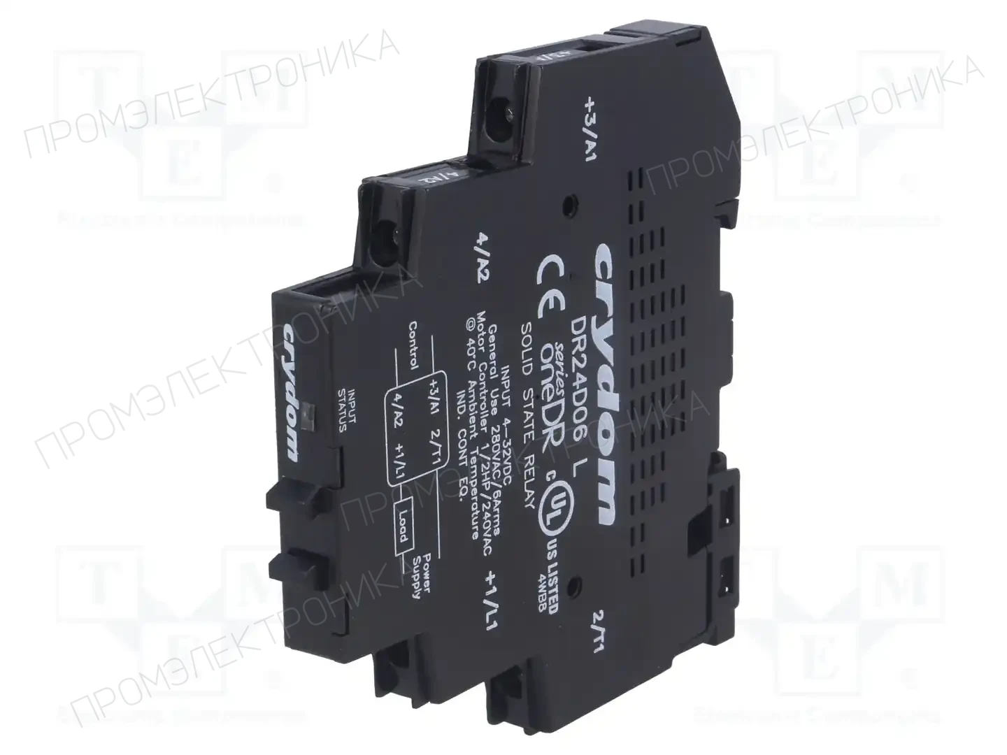 SENSATA / CRYDOM DR24D06 — Реле SSR однофазные