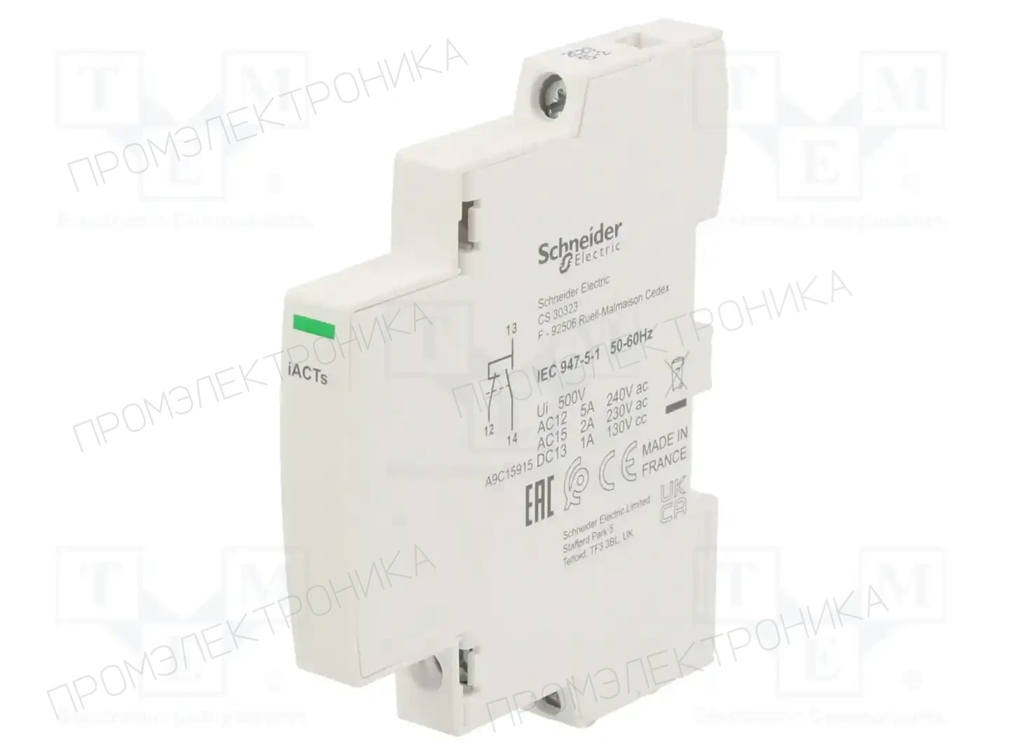 SCHNEIDER ELECTRIC A9C15915 — Контакторы - дополнительное оборудование