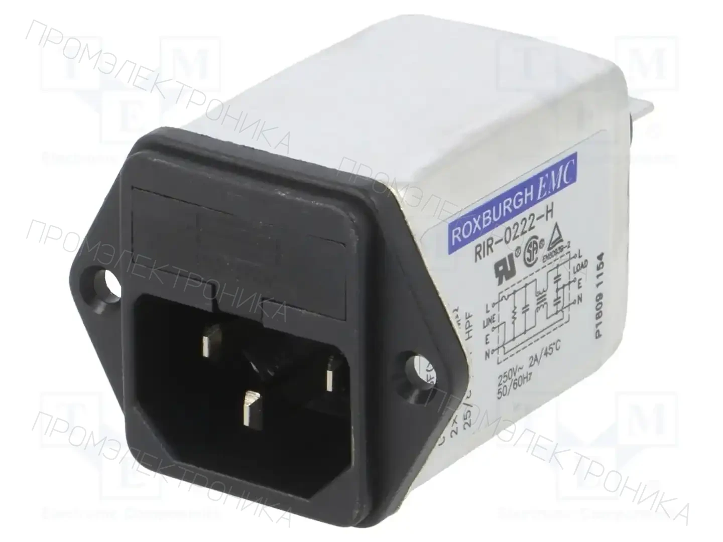 ROXBURGH EMC RIR0222H — Разъемы IEC 60320
