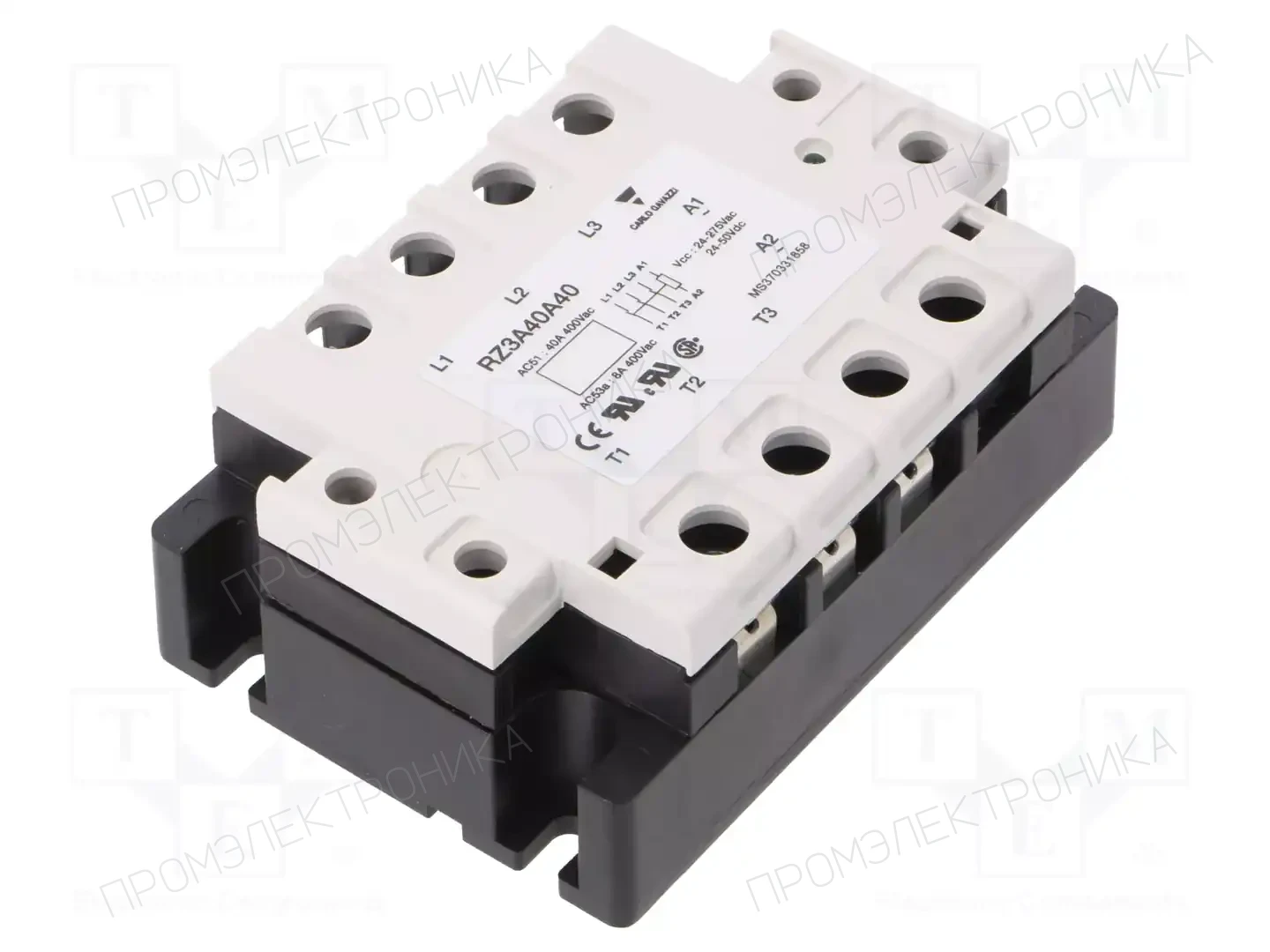 CARLO GAVAZZI RZ3A40A40 — Реле SSR трехфазные