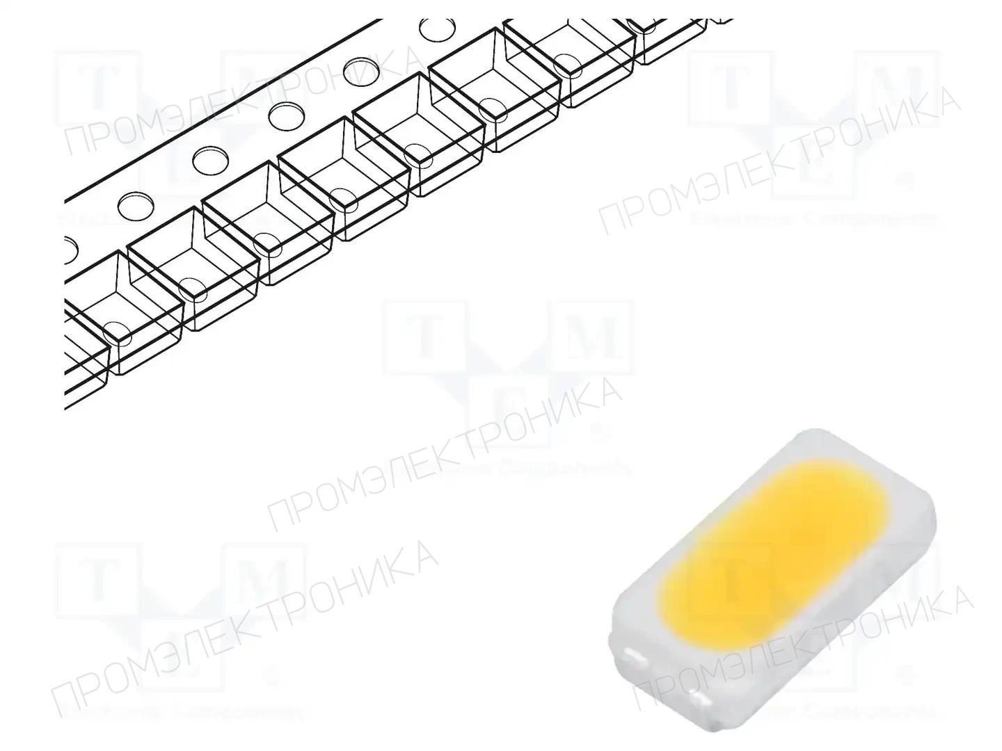 REFOND RF-30HK13DS-ED-F-Y — Светодиоды SMD белые