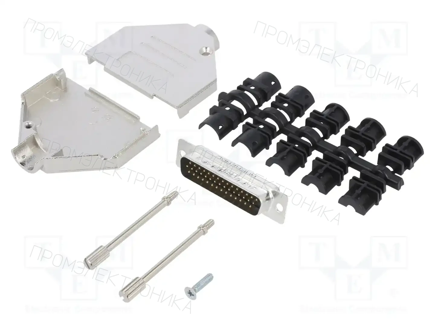 AMPHENOL COMMUNICATIONS SOLUTIONS L17DTZK25+L717HDB44P — Комплектные штекеры D-Sub