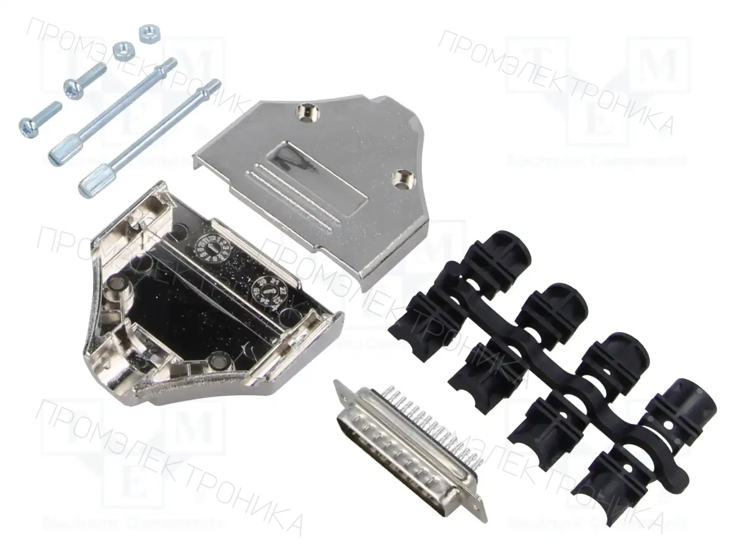 MH CONNECTORS MHDTPK25HD44MS-K — Штекеры и гнезда D-Sub