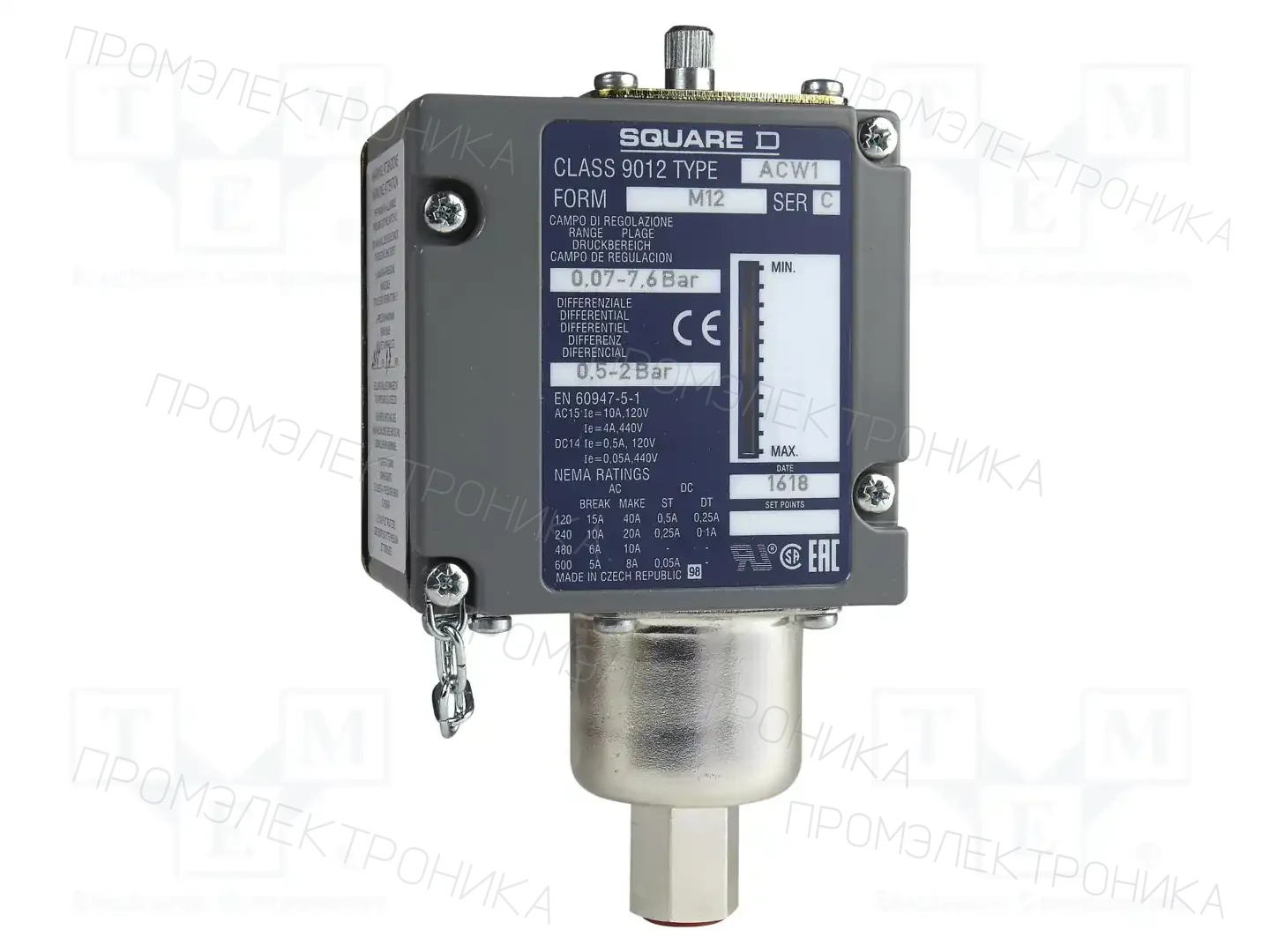 TELEMECANIQUE SENSORS ACW1M129012 — Прессостаты